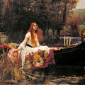 The Lady of Shalott by John William Waterhouse - Art Print - Zapista