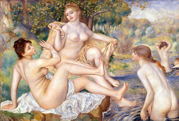 The Large Bathers by Pierre-Auguste Renoir - Art Print - Zapista