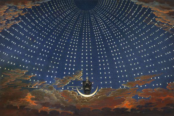 The Magic Flute art print by Karl Friedrich Schinkel - Art Print - Zapista