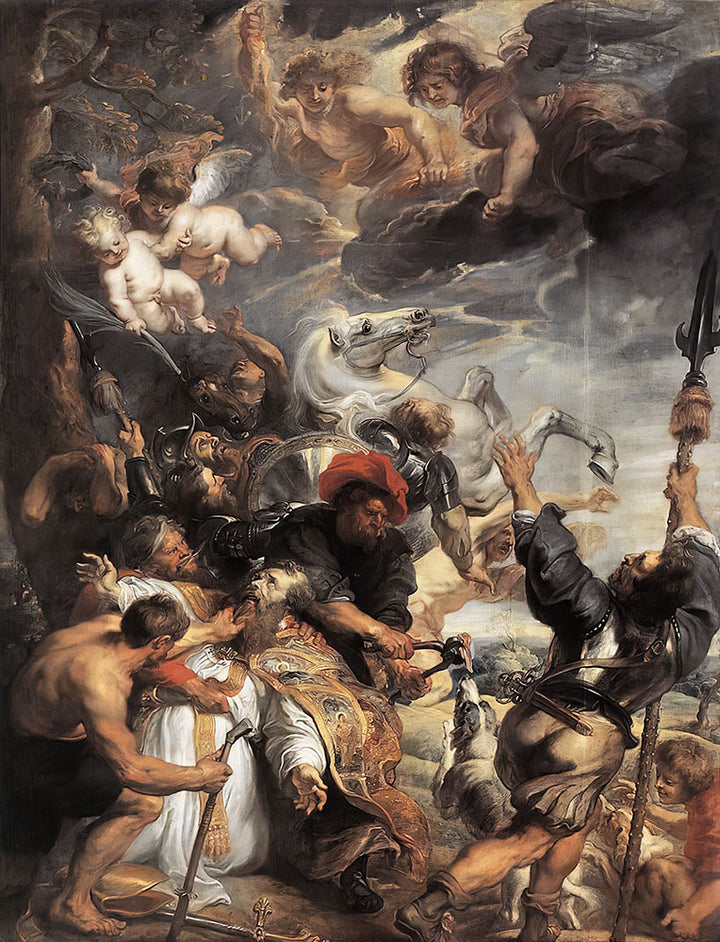 The Martyrdom of Saint Livinus by Peter Paul Rubens - Art Print - Zapista