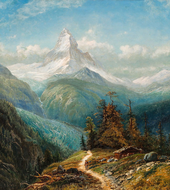 The Matterhorn by Edmund Darch Lewis - Art Print - Zapista