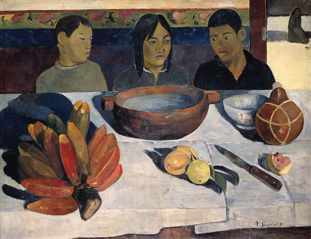 The Meal (The Bananas) by Paul Gauguin - Art Print - Zapista