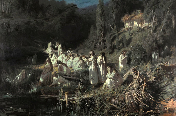 The Mermaids by Ivan Kramskoi - Art Print - Zapista