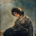 The Milkmaid of Bordeaux by Francisco Goya - Art Print - Zapista
