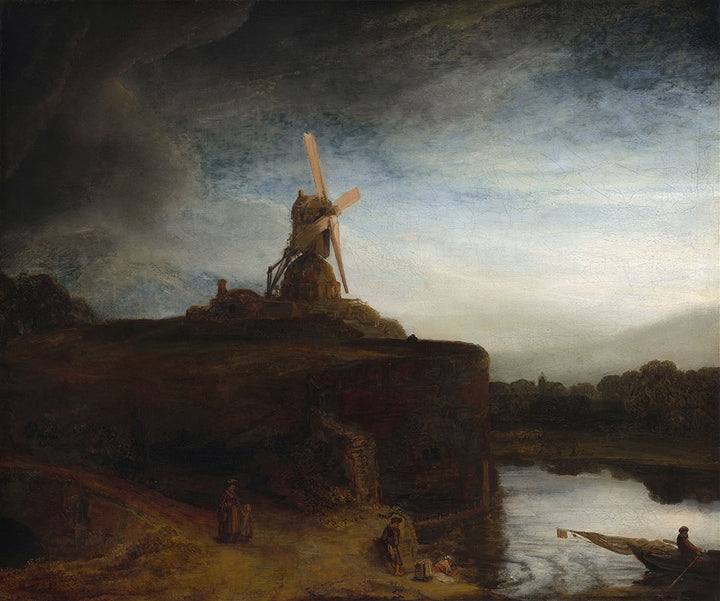 The Mill by Rembrandt Harmenszoon van Rijn - Art Print - Zapista