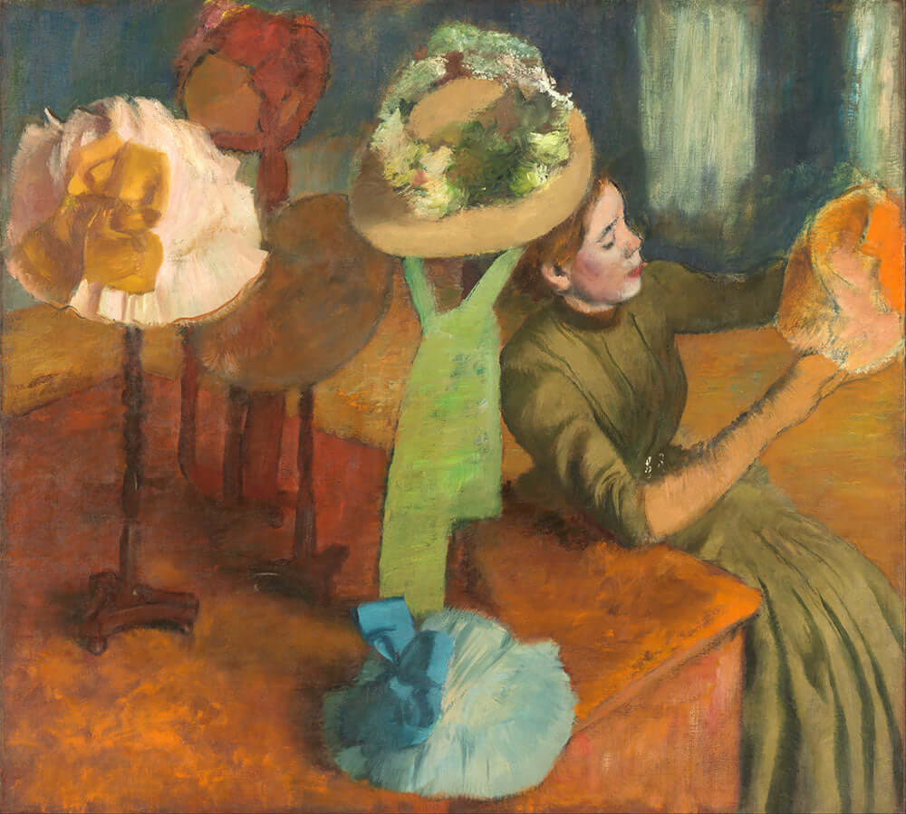 The Millinery Shop - Art Print