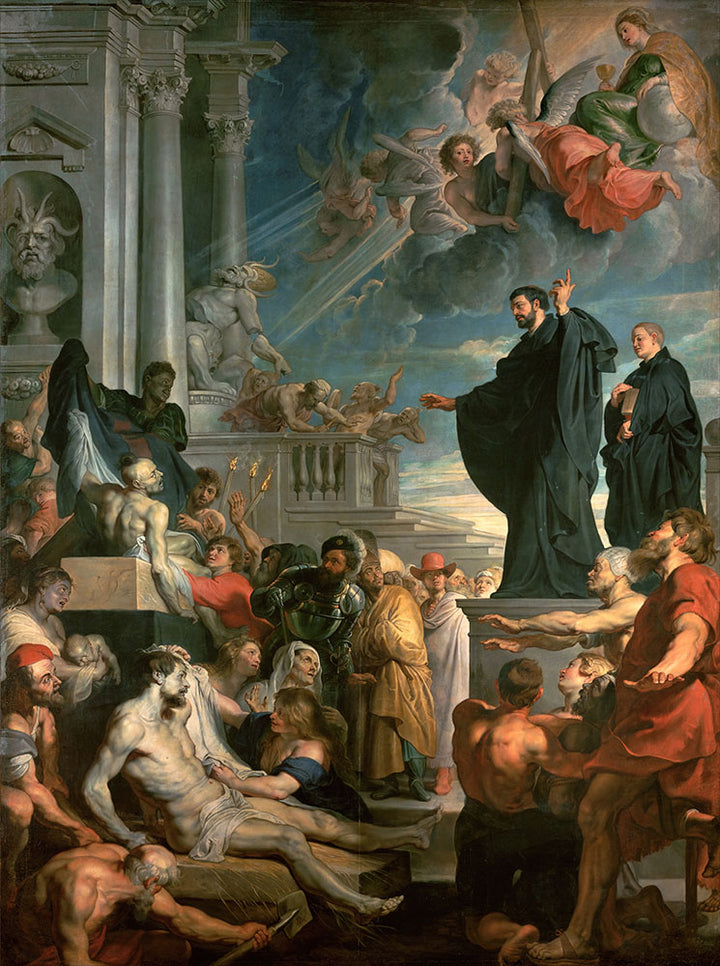 The Miracles of St. Francis Xavier by Peter Paul Rubens - Art Print - Zapista