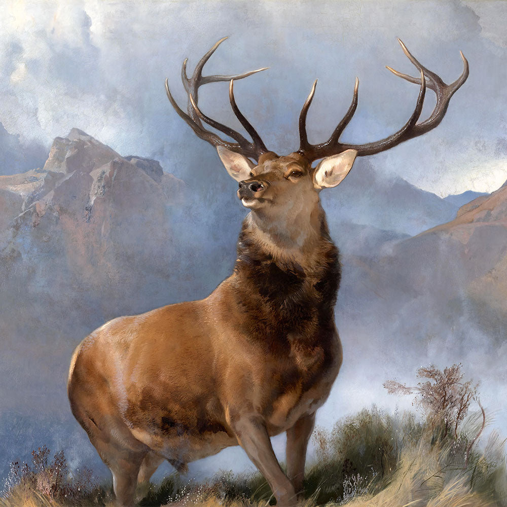 The Monarch of the Glen by Edwin Landseer - Art Print - Zapista