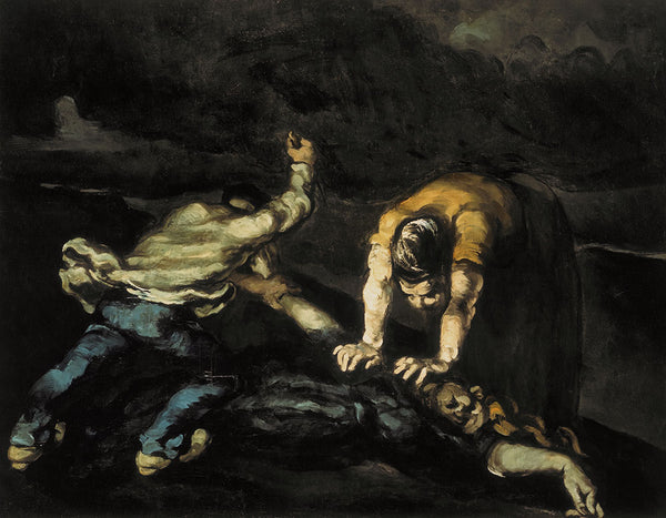 The Murder by Paul Cézanne - Art Print - Zapista