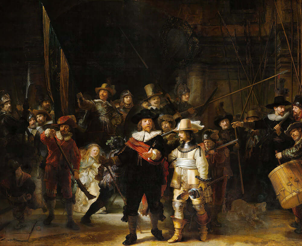 The Night Watch by Rembrandt Harmenszoon van Rijn - Art Print - Zapista