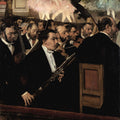 The Orchestra At The Opera by Edgar Degas - Art Print - Zapista