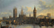 The Palace Of Westminster From The Thames by John MacVicar Anderson - Art Print - Zapista