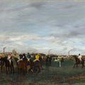 The Races by Edgar Degas - Art Print - Zapista