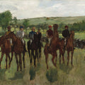The Riders by Edgar Degas - Art Print - Zapista