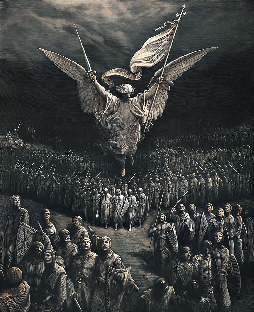 The Road to the Holy Land by Gustave Doré - Art Print - Zapista