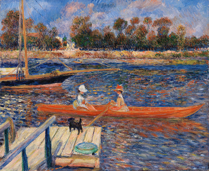 The Seine at Argenteuil by Pierre-Auguste Renoir - Art Print - Zapista