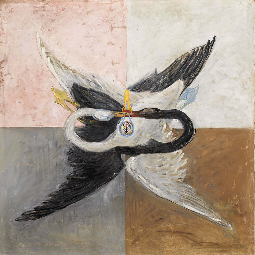 The Swan, No. 24, Group IX-SUW by Hilma af Klint - Art Print - Zapista