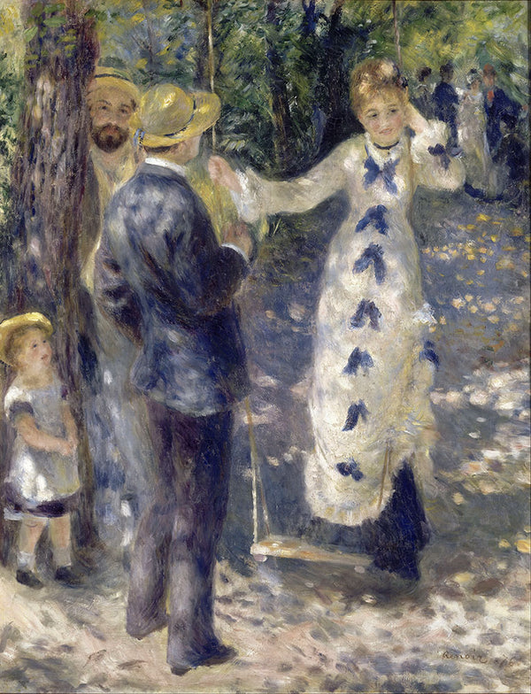 The Swing by Pierre-Auguste Renoir - Art Print - Zapista