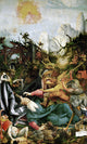 The Temptation of Saint Anthony by Matthias Grunewald - Art Print - Zapista