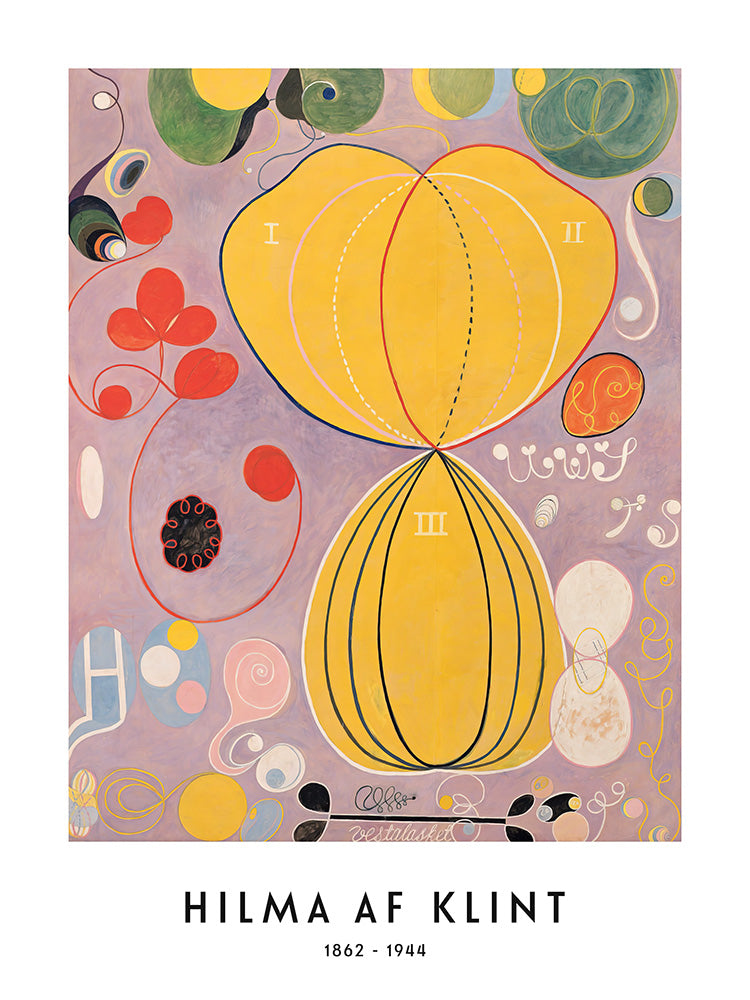 The Ten Largest, Adulthood, No.7 by Hilma af Klint - Art Print - Zapista