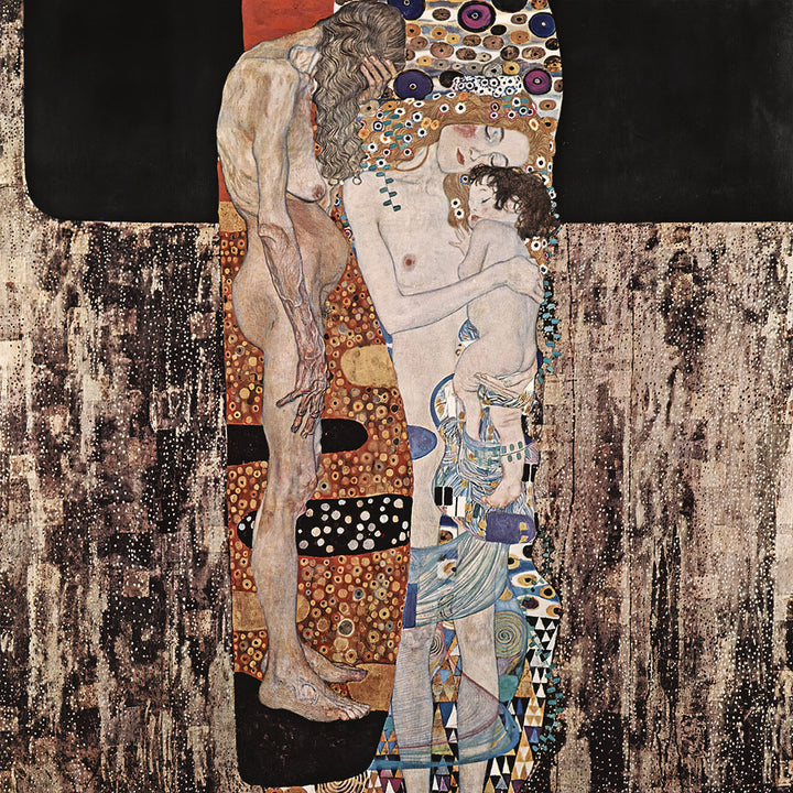 The Three Ages of Woman by Gustav Klimt - Art Print - Zapista