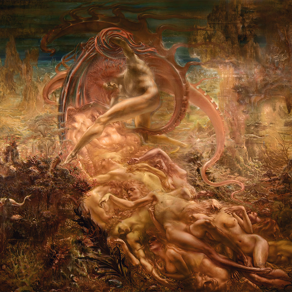 The Treasures of Satan (Les Tresors de Satan) by Jean Delville - Art Print - Zapista
