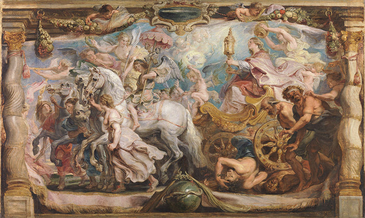 The Triumph of the Church by Peter Paul Rubens - Art Print - Zapista