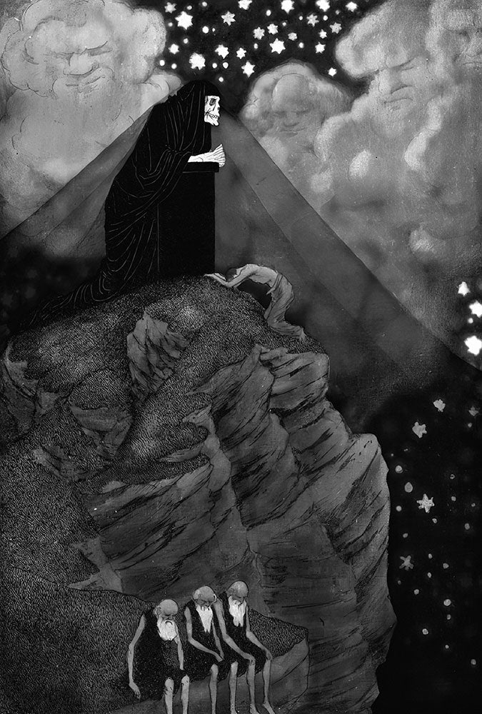 The Ultimate God by Sidney Sime - Art Print - Zapista