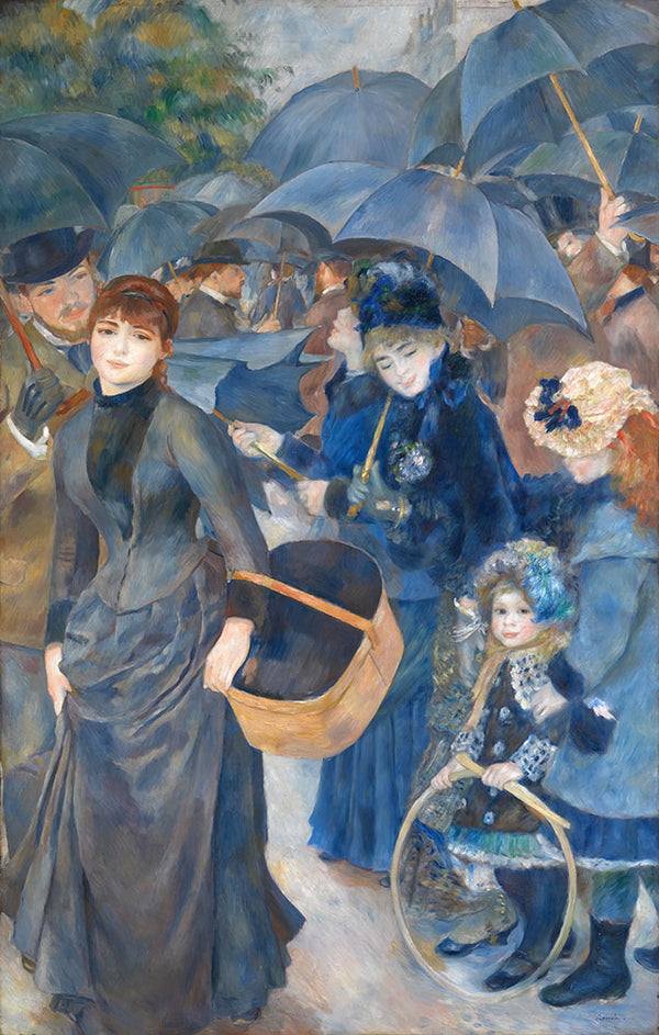 The Umbrellas by Pierre-Auguste Renoir - Art Print - Zapista