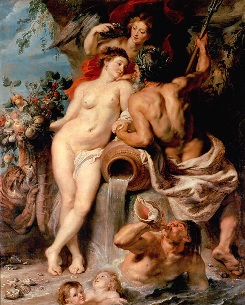 The Union of Earth and Water by Peter Paul Rubens - Art Print - Zapista