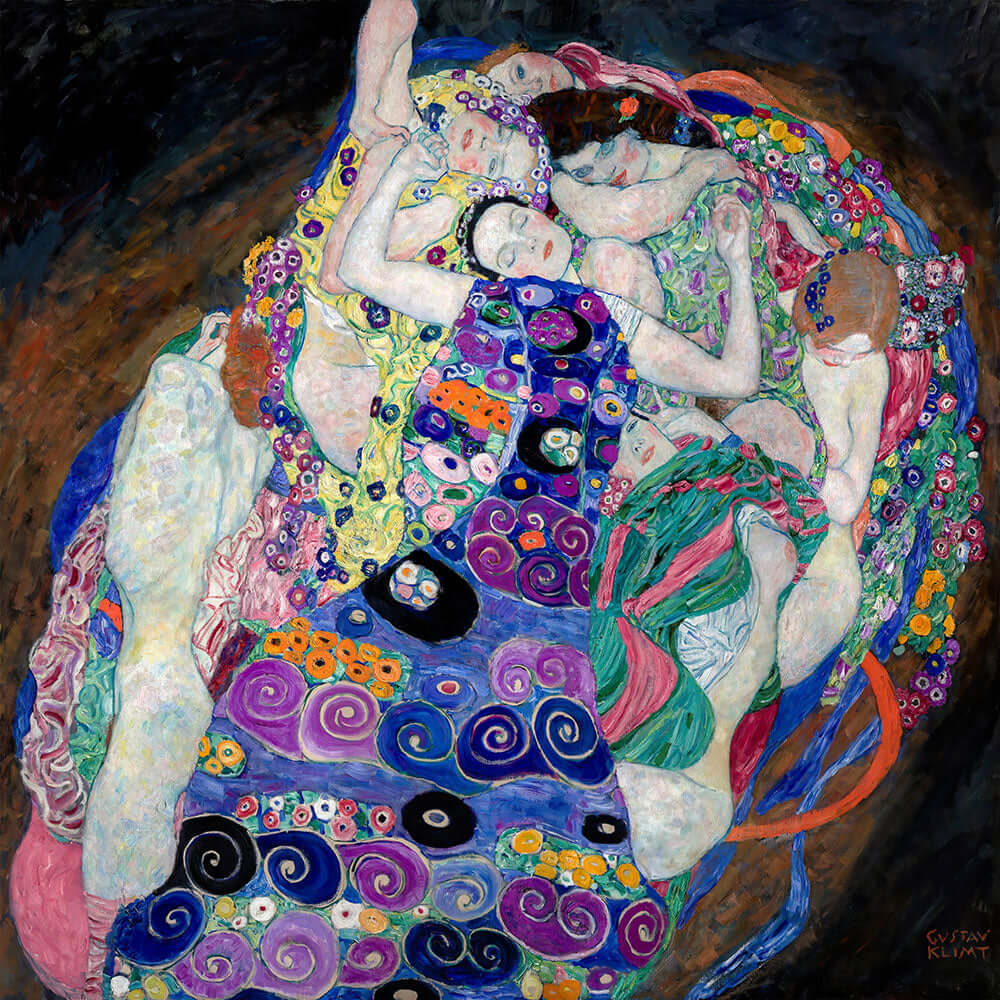 The Virgin by Gustav Klimt - Art Print - Zapista