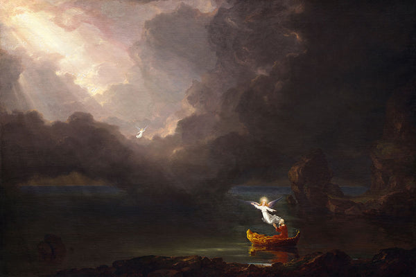 The Voyage of Life - Old Age by Thomas Cole - Art Print - Zapista