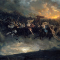 The Wild Hunt of Odin by Peter Nicolai Arbo - Art Print - Zapista