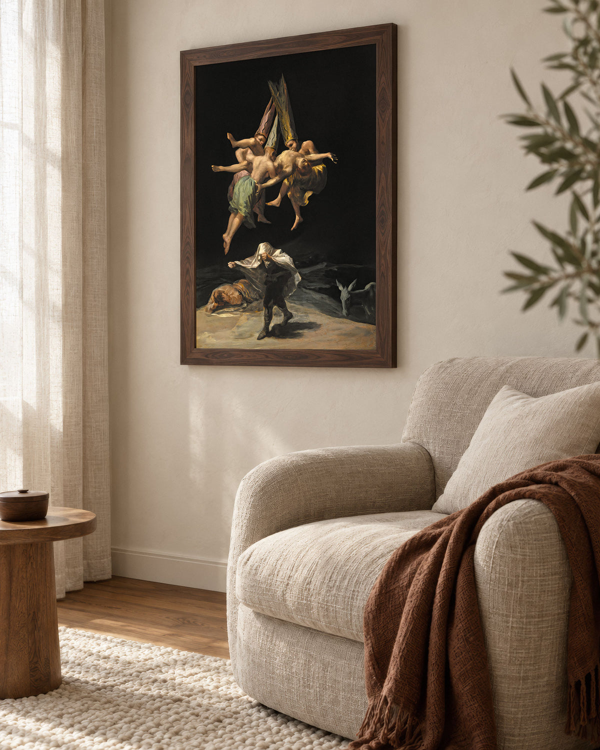 The Witches Flight - Art Print