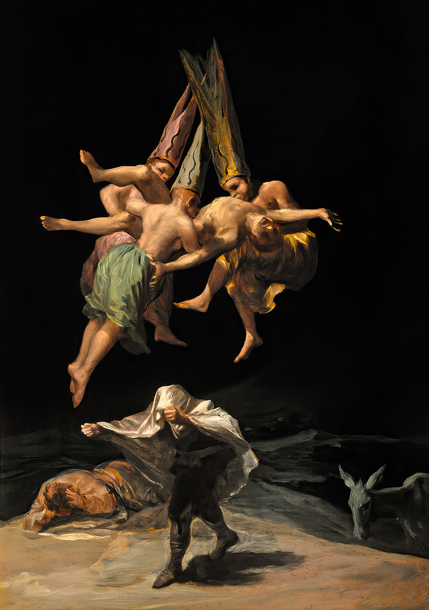 The Witches Flight - Art Print
