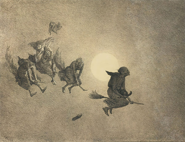 The Witches Ride by William Holbrook Beard - Art Print - Zapista