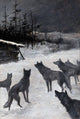 The Wolves by E.T. Merrill - Art Print - Zapista