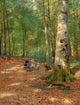 The Woodland Glade by Peder Mork Monsted - Art Print - Zapista