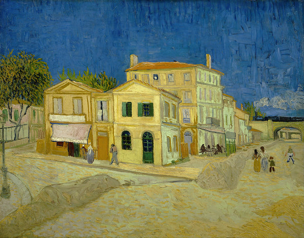 The Yellow House by Vincent van Gogh - Art Print - Zapista