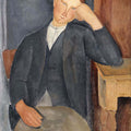 The Young Apprentice by Amedeo Modigliani - Art Print - Zapista
