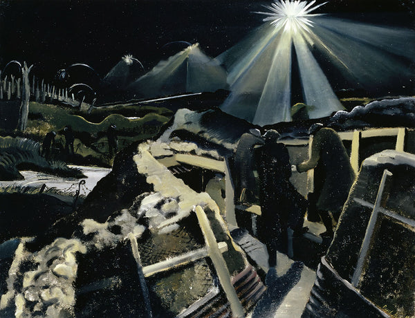 The Ypres Salient at Night by Paul Nash - Art Print - Zapista