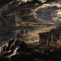The Fall of Babylon by John Martin - Art Print - Zapista