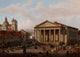 Town hall in Vilnius by Marcin Zaleski - Art Print - Zapista