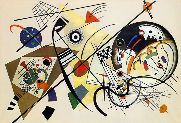 Transverse Line by Wassily Kandinsky - Art Print - Zapista