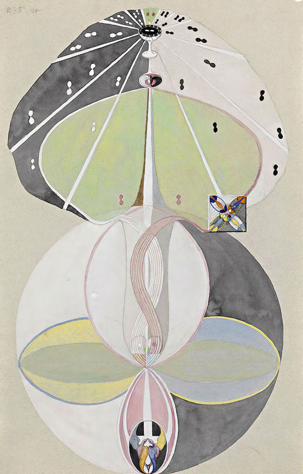 Tree of Knowledge No. 5 by Hilma af Klint - Art Print - Zapista