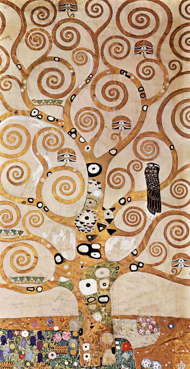 Tree of Life by Gustav Klimt - Art Print - Zapista