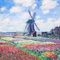 Champs de tulipes en Hollande by Claude Monet - Art Print - Zapista