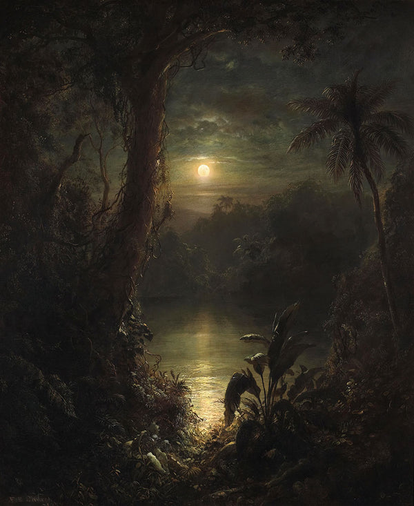 Twilight in the Tropics by Frederic Edwin Church - Art Print - Zapista