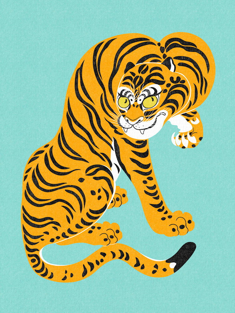 Twistiger - Art Print - Zapista