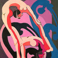 Two Acrobats by Ernst Ludwig Kirchner - Art Print - Zapista